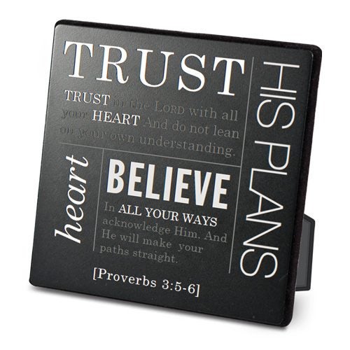 Trust Plaque Simple Faith Isaiah 4031