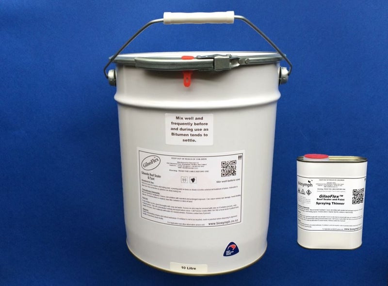 10L GilsoFlex Roof Paint + 1L Spraying Thinner Carousel 1