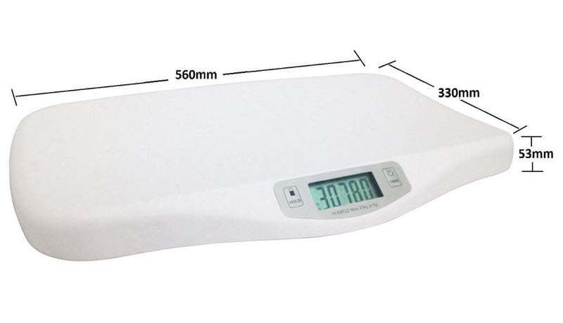 Digital Electronic Infant Baby Pet Vet Scale with Hold Function 20KG 5g Carousel 1
