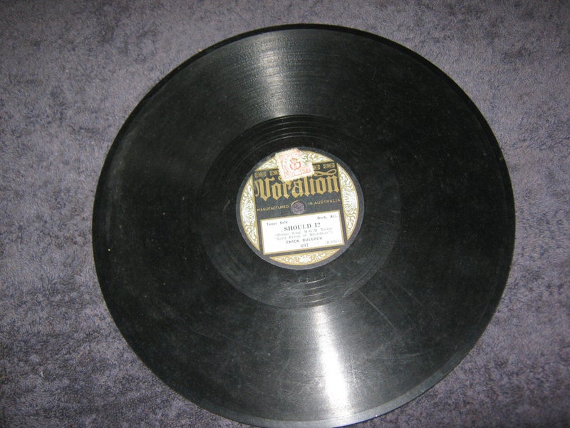 1930 ? Chick Bullock 78rpm Record Should I & Lazy Lou'siana moon Carousel 1