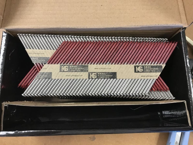 90mm Framing Gun Nails SS 1000pk Carousel 1