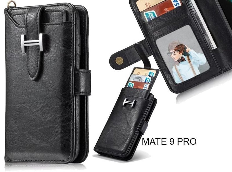 MATE 9 PRO Case Retro leather case multi cards cash pocket Carousel 1