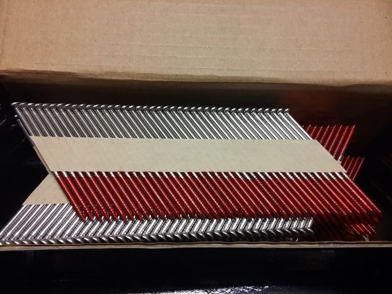 Stainless Steel Framing Nail Gun Nails 90mm & Fuel Cell Carousel 1