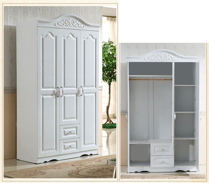 Super Dea Quality French Style 3door Wardrobe White New 599