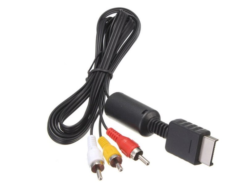 2 X PS2 PS3 AV to RCA Cable629879257656331113
