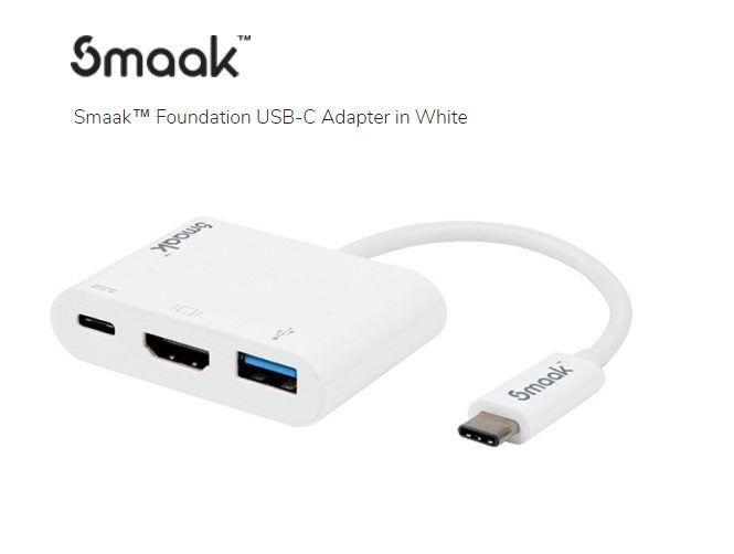 Smaak™ Foundation USB-C Adapter USB 3.0 + HDMI + USB-C Hub Carousel 1