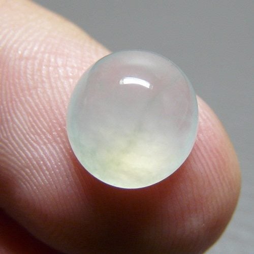 3.40CT UNTREATED PALE GREEN 100% NATURAL A GRADE JADEITE Carousel 1