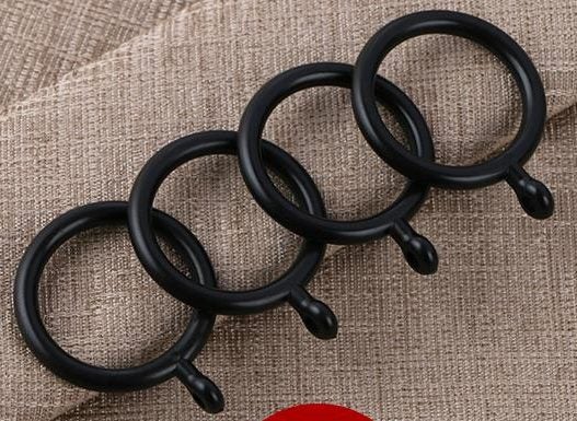 * Double Rods Curtain Pole /Rail Extendable rod 160-310cm Black * Carousel 2