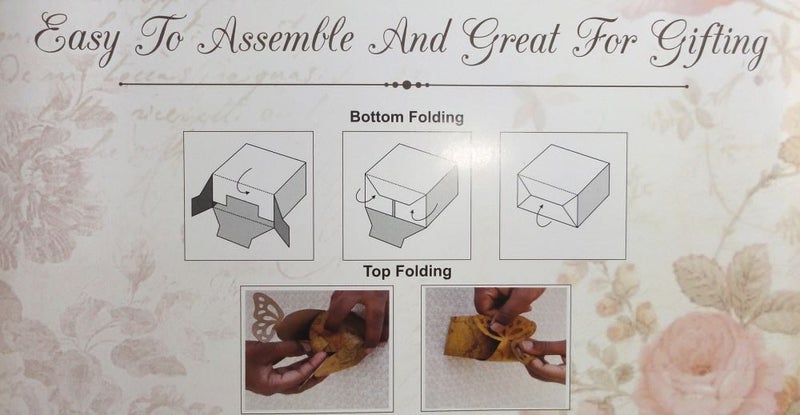 Little Birdie Vintage Favor Boxes Set of 3 designs - GR12-SetC Carousel 7