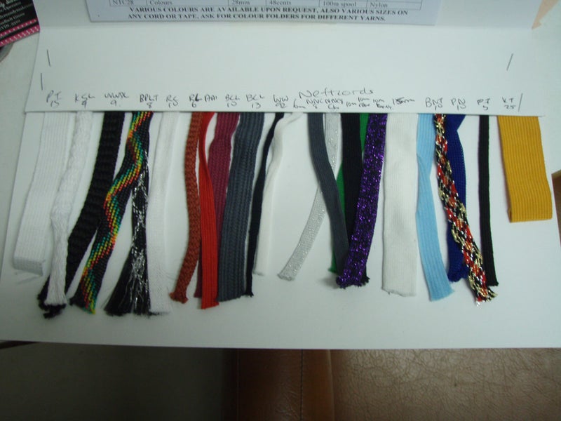 FLAT TAPES AND CORDS FOLDER Carousel 1