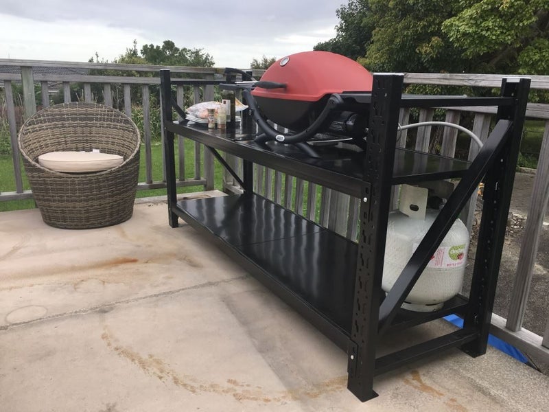 Portable BBQ Stand/ BBQ Catering Bench Carousel 2