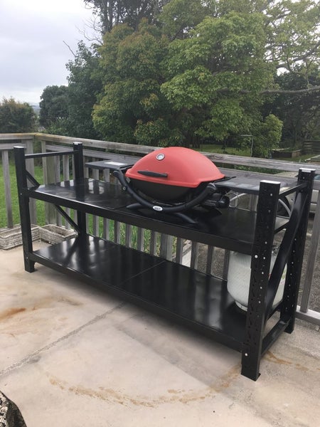Portable BBQ Stand/ BBQ Catering Bench Carousel 1