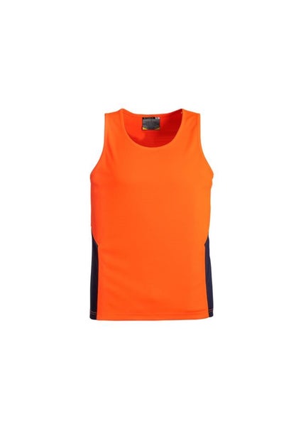 Syzmik Hi Vis Squad Singlet - 2 Colour Options - Sizes XXS to 7XL Carousel 2