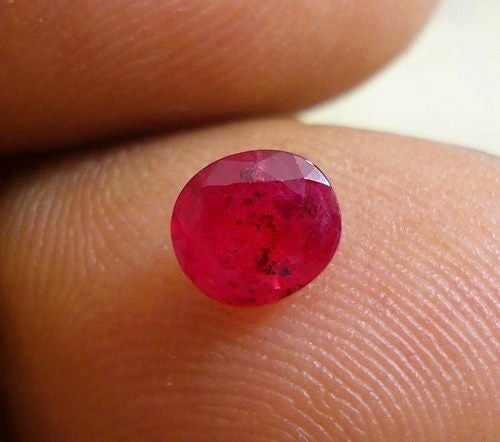 1.10CT UNHEATED BIG 100% NATURAL TOP RED RUBY Carousel 2