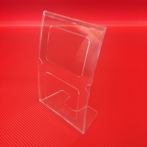 Leanback Curved Menu/Sign Holder A5 Portrait Display Carousel 1