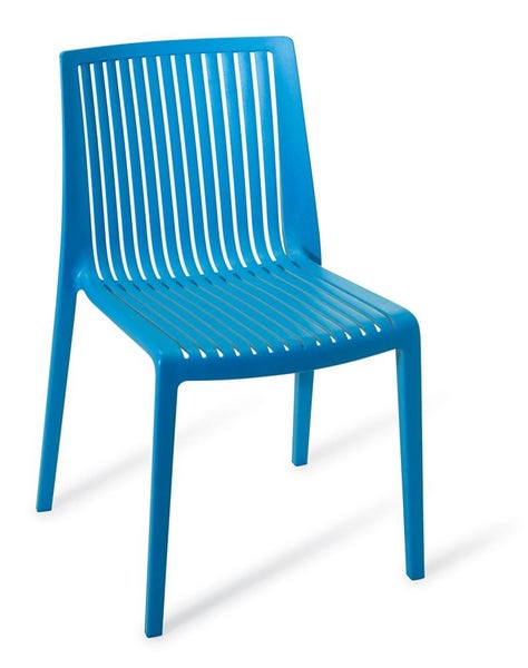 stackable outdoors chair blue trade me