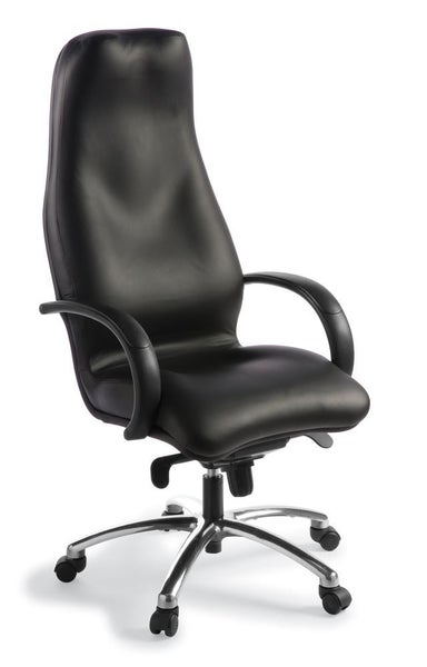Executive Boardroom Chair - Shilouette - Leather Carousel 1