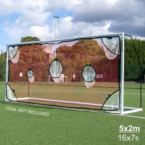 Quickplay Football Target Net - 5m x 2m - great striking practice Carousel 1