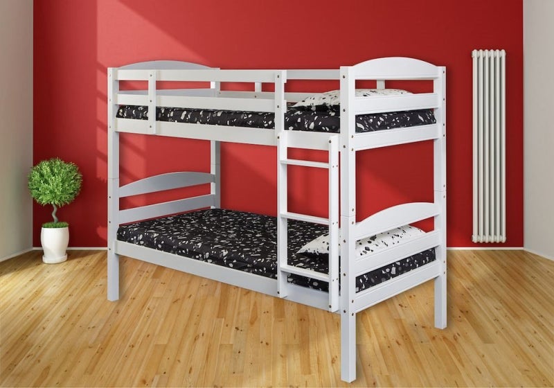 White King Single Bunk Beds Simple Clean Design Trade Me