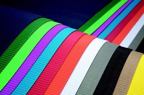 Corrugated Card - Orange Carousel 2