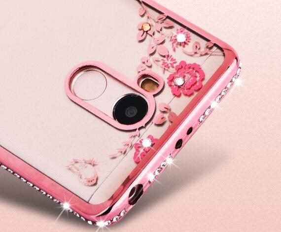 Redmi Note 3 case soft gel tpu case luxury bling shiny floral case Carousel 4