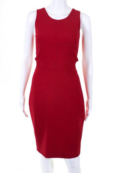 Elizabeth And James Red Cut Out Emmy Dress Size 6 385 10383520 Click To Enlarge Photo