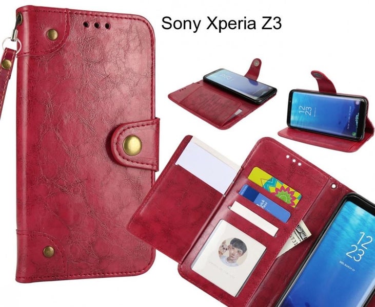 Sony Xperia Z3 case executive multi card wallet leather case Carousel 1