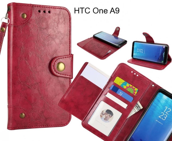 HTC One A9 case executive multi card wallet leather case Carousel 1