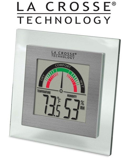 WT-137U LA CROSSE DIGITAL THERMO HYGROMETER COMFORT METER Carousel 1