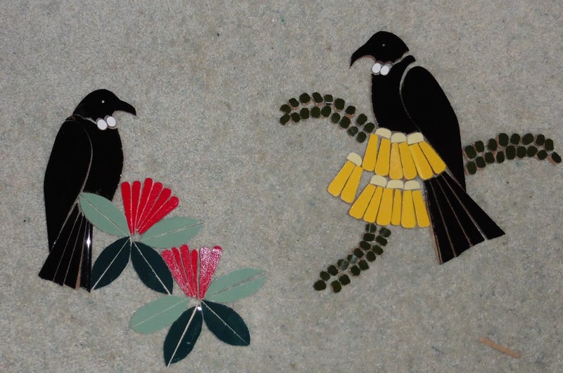 Tui tile inlay for mosaics Carousel 1