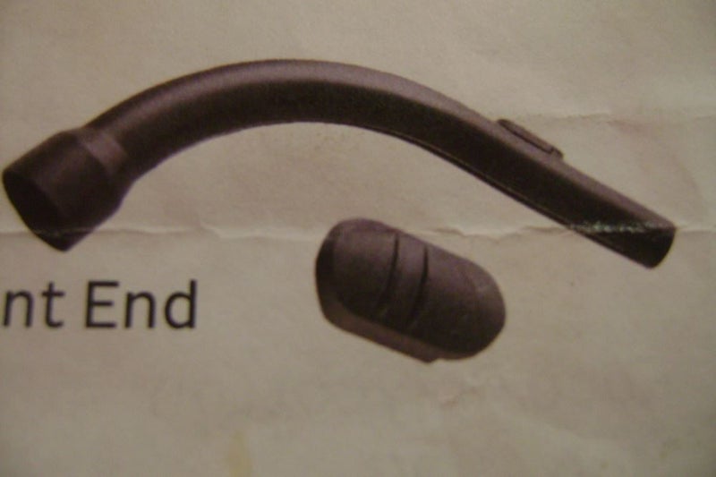 BENT END VACUUM HANDLE FOR MIELE Carousel 2