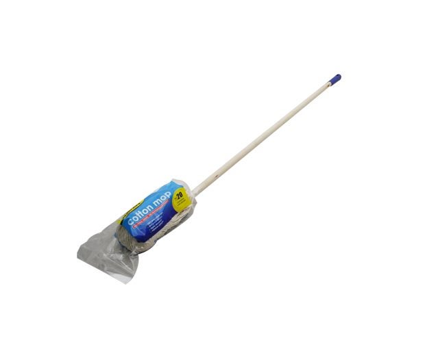 Mop Cotton And Handle Complete - Raven No-20 x 1 Unit Carousel 1