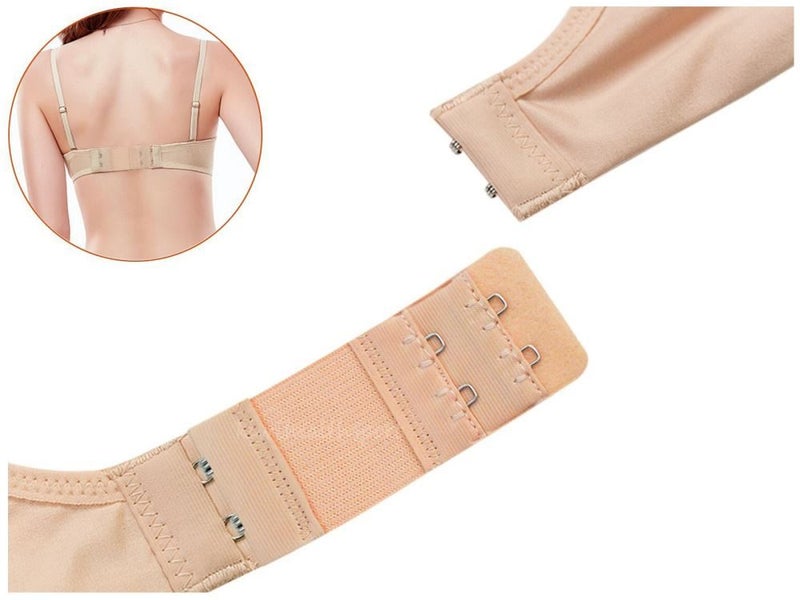 3pcs Elastic Bra Extender 2- Hooks 2 Rows62991661653762111