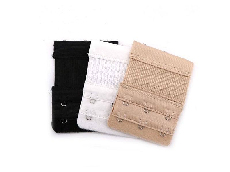 3pcs Elastic Bra Extender 3- Hooks 2 Rows629327294142751127