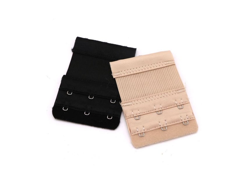 3pcs Elastic Bra Extender 3- Hooks 2 Rows62932729414275112