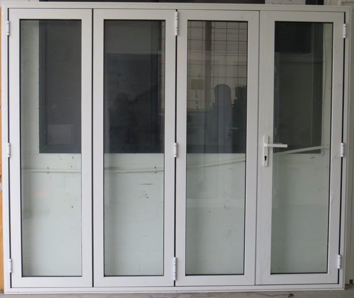 Brand New White Aluminium Double Glazed Bifold Door Trade Me