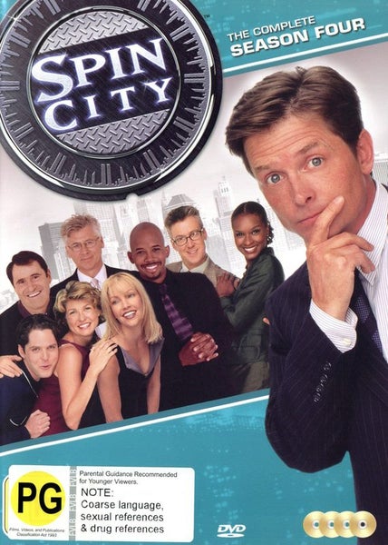 Spin City The Complete Season Four 4dvd Trade Me