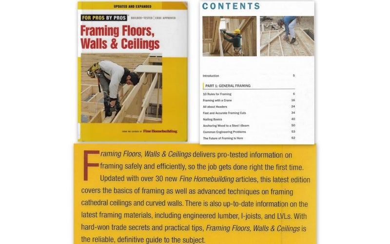 Framing Floors Walls Ceilings From Fine Homebuilding