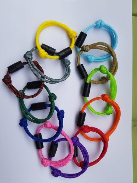 Deluxe Paracord Collars New born size. 12 per set Carousel 1