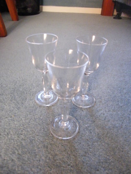 3 x Sherry/Liqueur Glasses Carousel 2