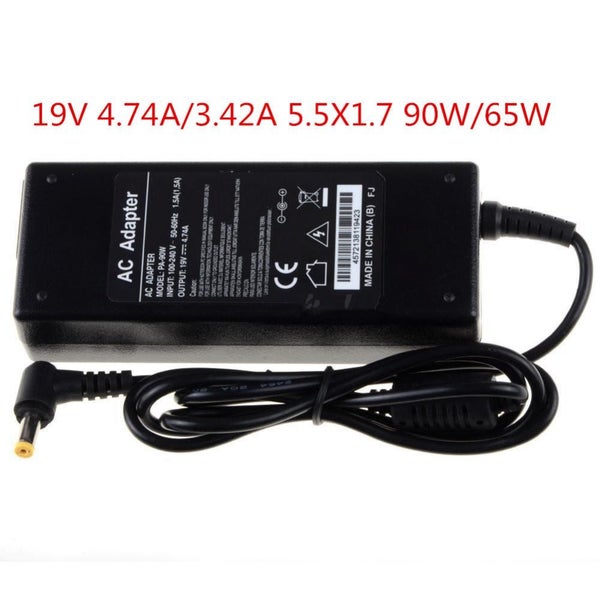 OEM acer 19V 4.74A 90W (5.5 x 1.7mm) AC Charger Power Adapter Carousel 1