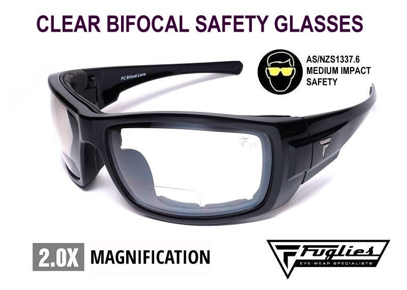 +2.00 Bifocal Safety Glasses - BF14 Carousel 1
