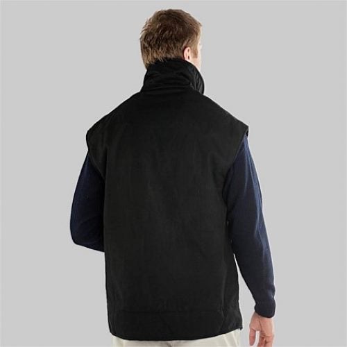 Swanndri Foxton Wool Lined Oilskin Vest - 2 Colour Options - Size XS to 3XL Carousel 2