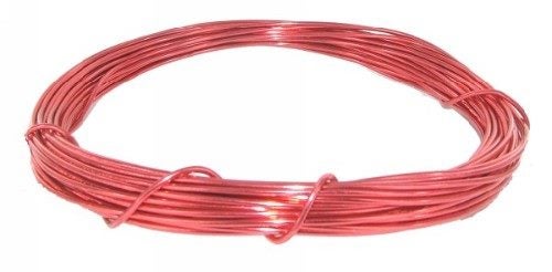Craft Wire - Aluminium (Red) Carousel 1