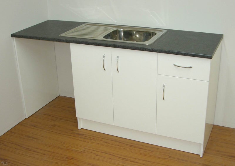 #03 Kitchen sink bench with D/W space 1820mm Carousel 1