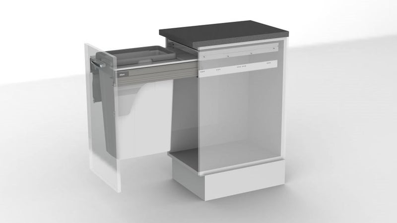 Kitchen Waste Bin Carousel 1