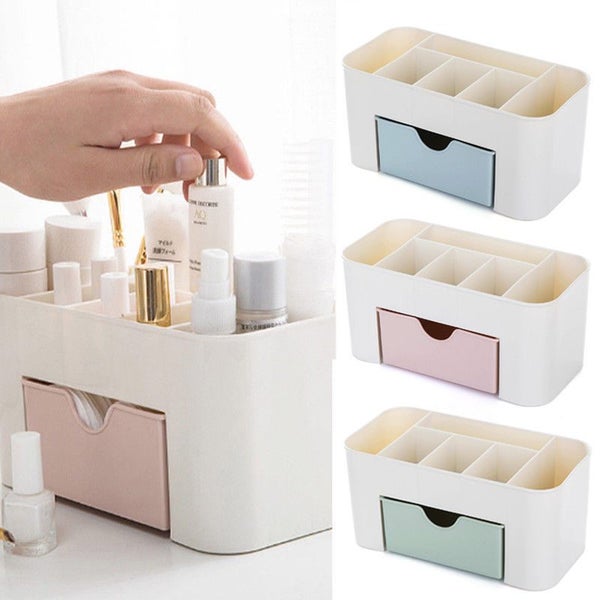 Women Makeup Case Storage Organizer Box Drawer Cosmetic Holder