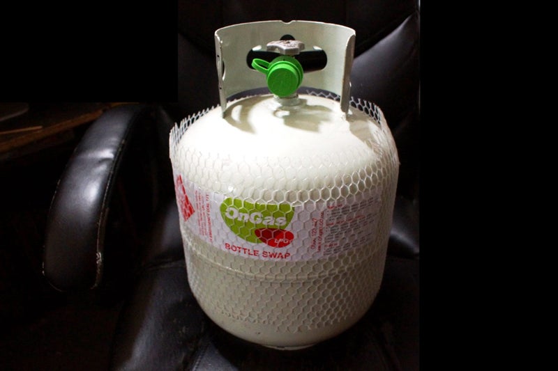 Full 9kg Gas Bottle. (No need to swap a bottle). Includes 9kg bottle & gas Carousel 1
