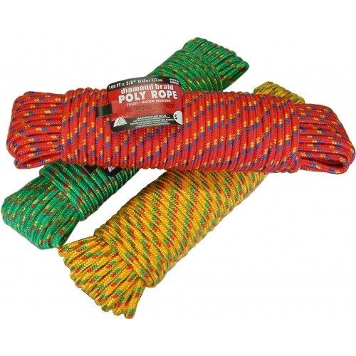 Rope Braided Pp 10mm X 30m Xcel On Plastic Winder Carousel 1