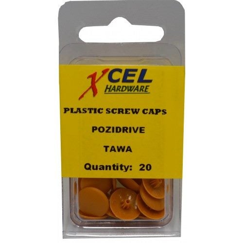 Plastic Screw Caps - Pozi Tawa (20) Carousel 1